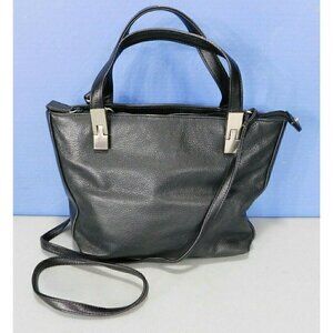 STUDIO WORKS BLACK SATCHEL, SHOULDER BAG, HANDBAG, PURSE